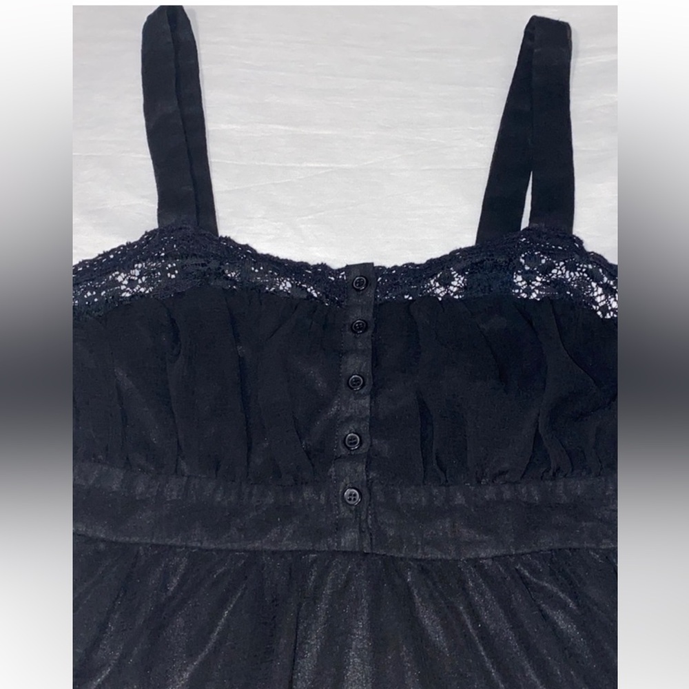 Urban Outfitters Kimchi Blue Sleeveless Midi Dress size Small Black - Picture 2 of 7